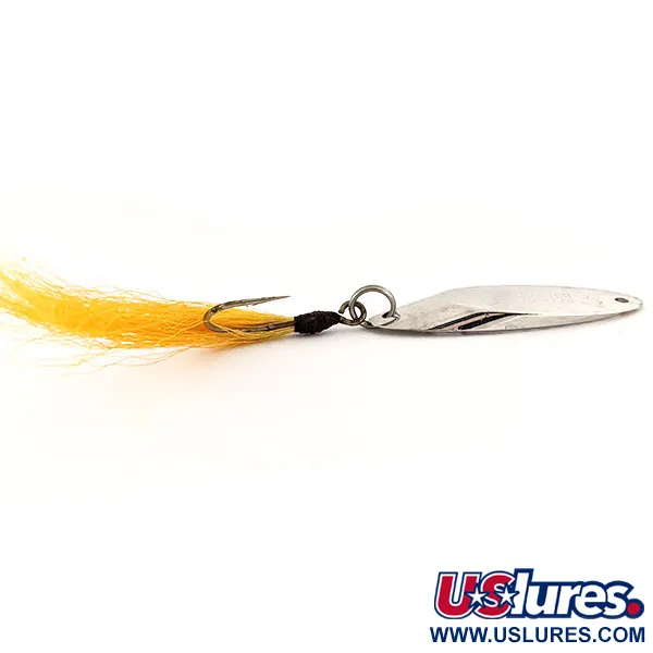 Cucharilla Acme Kastmaster, Níquel, 21g, Bucktail Amarillo, #13039