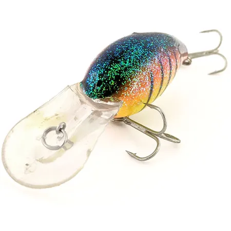 Norman Thin N Crankbait, Bumble Bee Perch, 11g, lados planos, #13048