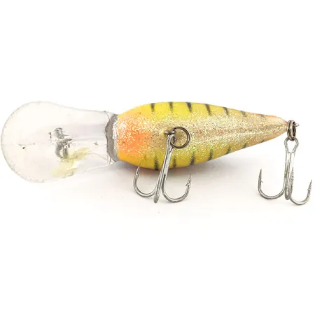 Norman Thin N Crankbait, Bumble Bee Perch, 11g, lados planos, #13048