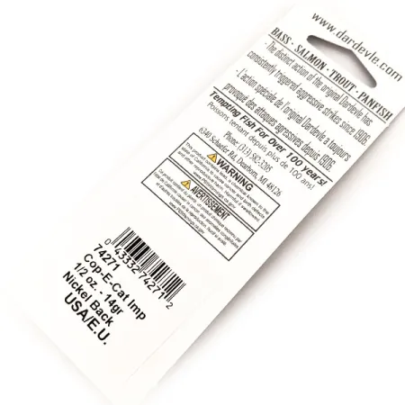 Eppinger Dardevle Cop-E-Cat 7400 UV Cucharilla, Rosa/Níquel, 14g, #13057