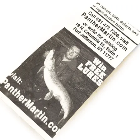 Panther Martin 2 Cucharilla, Plata, 2,5g, Puntos Rojos, #13062