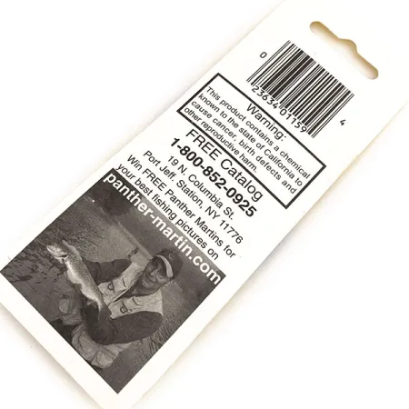 Panther Martin 2 Cucharilla, 2.5g, Hoja Plateada, #13063