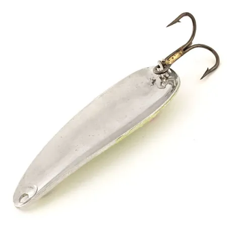 Wahoo Class Tackle Cucharilla, Plata Chartreuse, 9g, Escamas, #13064