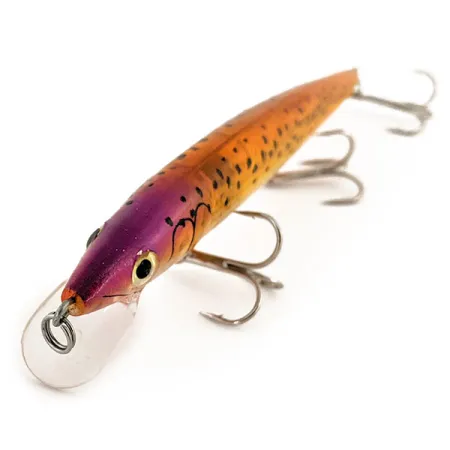 Rapala Husky Jerk HJ 14 Señuelo, Naranja/Púrpura, 18g, Suspendido, #13074