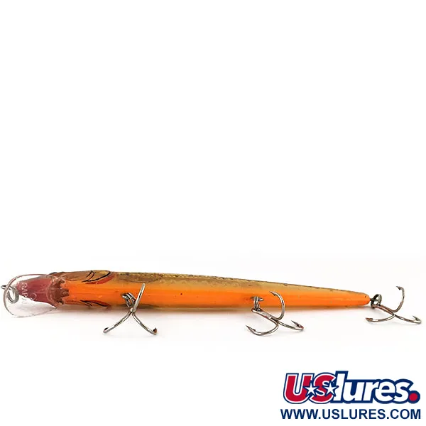 Rapala Husky Jerk HJ 14 Señuelo, Naranja/Púrpura, 18g, Suspendido, #13074