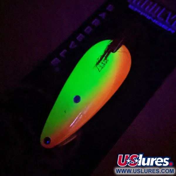 Eppinger Weedless Dardevle Imp UV Cucharilla, Amarillo/Naranja, 11g, #13088