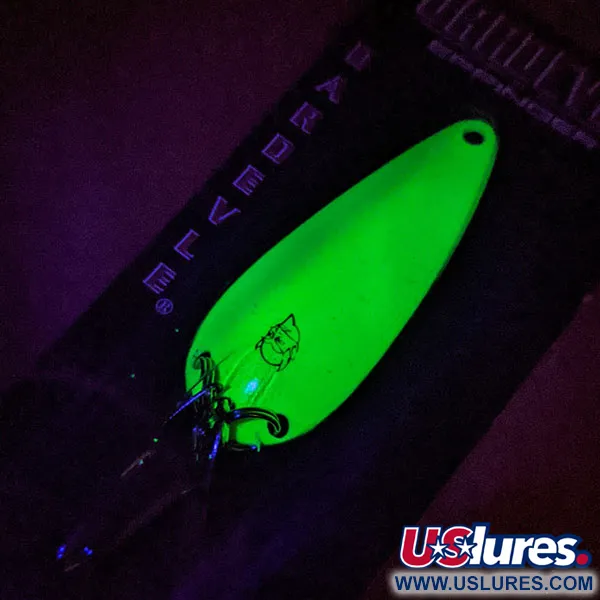 Dardevle Imp Klicker UV Cuchara, Electric Lime, 11g, UV, #24481