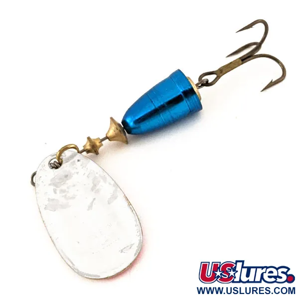 Blue Fox Super Vibrax 3 Cucharilla, Azul/Plata, 8g, Latón, #13105