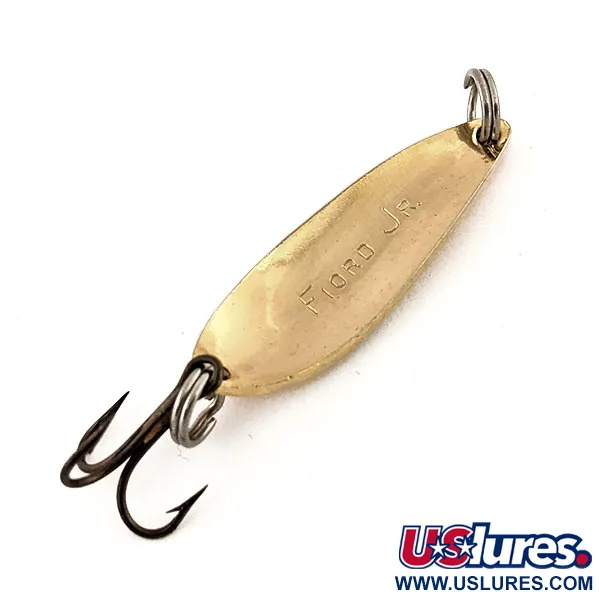 Cucharilla Acme Fiord Spoon Jr, Oro/Naranja, 3,4g, Vintage, #13112