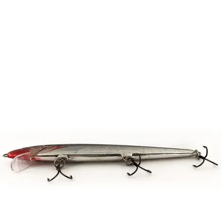 Rapala Husky Floating 13 Señuelo, Chrome Red Head, 9g, Balsa, #13120