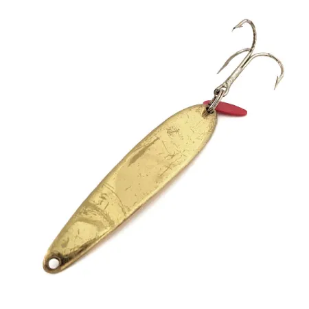 Bay de Noc Swedish Pimple #8 Cucharilla, Dorado, 28g, Hoja Roja, #13139