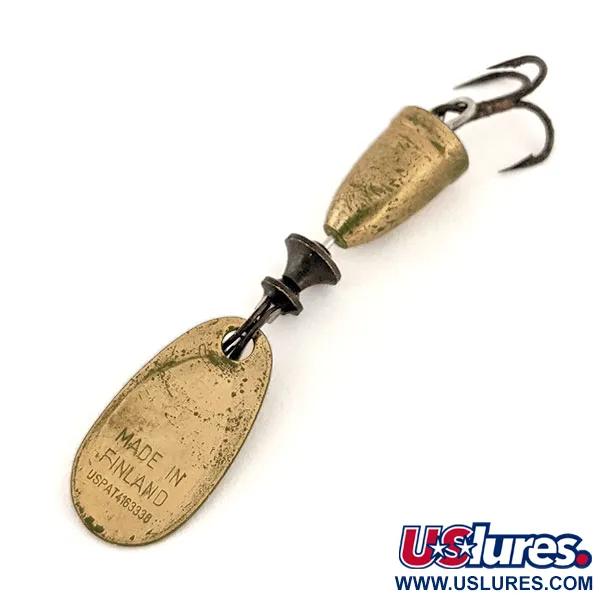 Blue Fox Super Vibrax 0 Cucharilla, Latón, 3,4g, Anti-Torsión, #13178