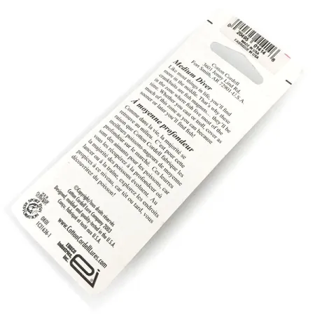 Cotton Cordell Big O UV Crankbait, Fire Tiger, 7g, UV, #13189