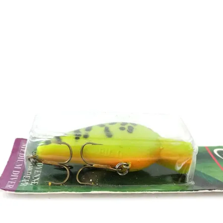 Cotton Cordell Big O UV Crankbait, Fire Tiger, 7g, UV, #13189