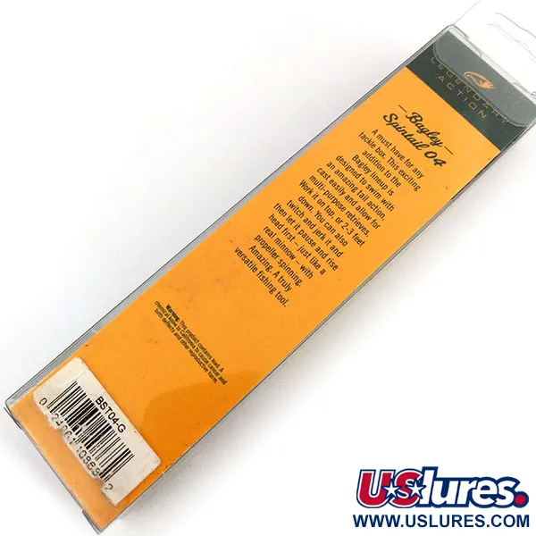 Bagley Spintail 04 Señuelo Superficie, Dorado, 14g, Hélice, #13195