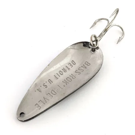 Cucharilla Dardevle Bass Rok't Imp, Negro/Blanco/Níquel, 21g, #13197