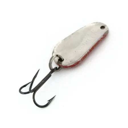 Lucky Strike Banshee Cucharilla, Rojo/Blanco/Níquel, 7g, #13209