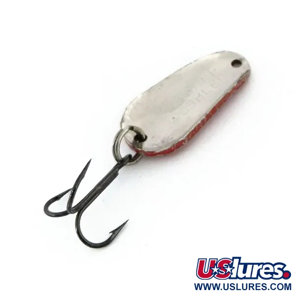 Lucky Strike Banshee Cucharilla, Rojo/Blanco/Níquel, 7g, #13209