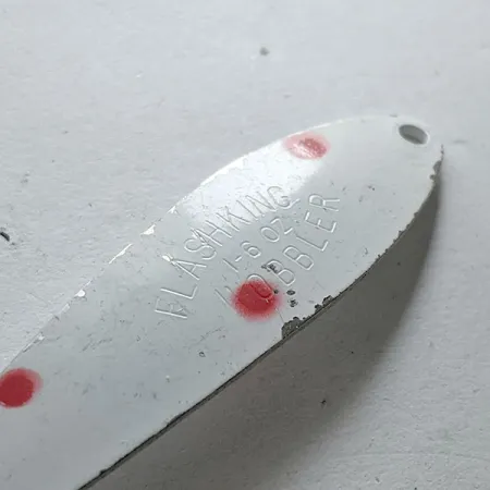 Acme Flash-King Wobble, Blanco / Rojo, 5g, Cucharilla #13672