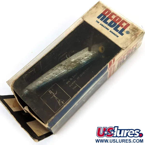 Rebel Floater, Plateado, 3/32oz (3g), Minnow flotante #13990