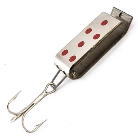 Jake's Lures Lil Jake, 9g Níquel / Rojo, Cucharilla #16053