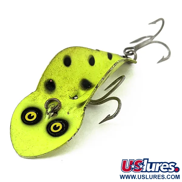 Buck Perry Spoonplug, 10g Chartreuse UV, Cucharilla Fluorescente #14300