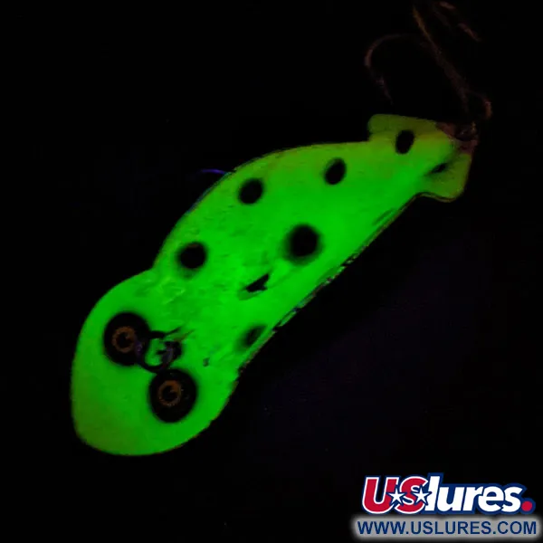 Buck Perry Spoonplug, 10g Chartreuse UV, Cucharilla Fluorescente #14300