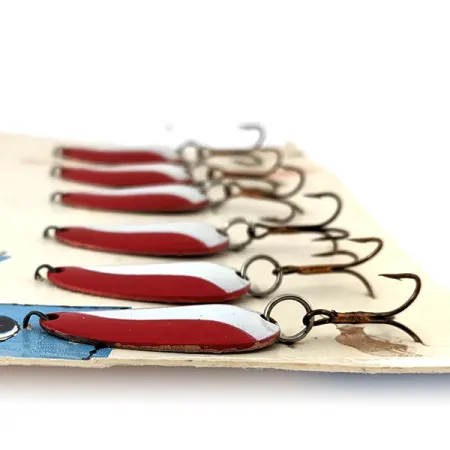 Glen Evans Pay-Off, 3/16oz Rojo / Blanco / Cobre, Cucharilla #14509