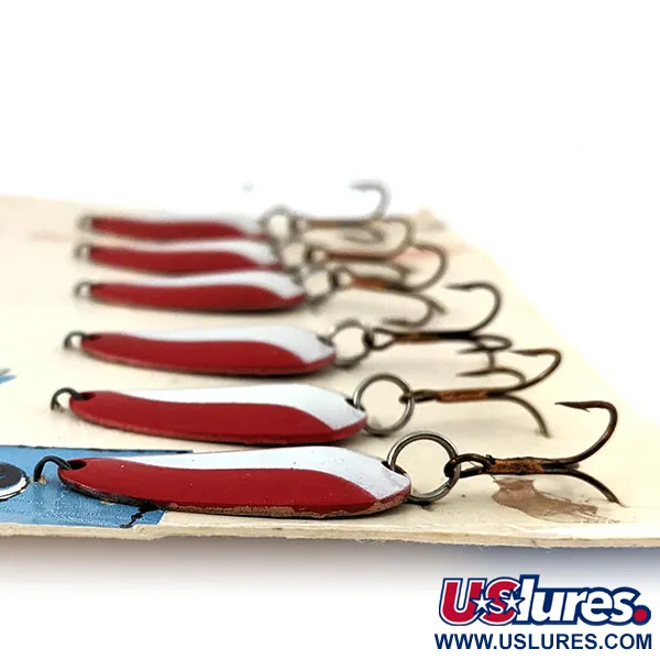 Glen Evans Pay-Off, 3/16oz Rojo / Blanco / Cobre, Cucharilla #14509