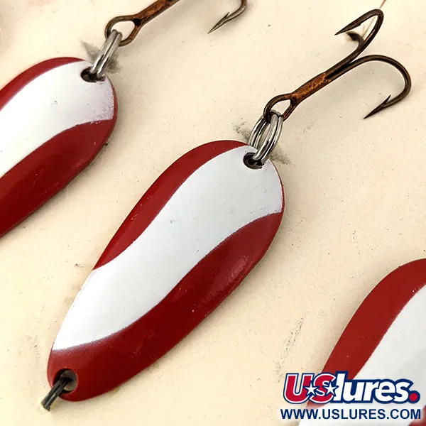 Glen Evans Pay-Off, 3/16oz Rojo / Blanco / Cobre, Cucharilla #14509