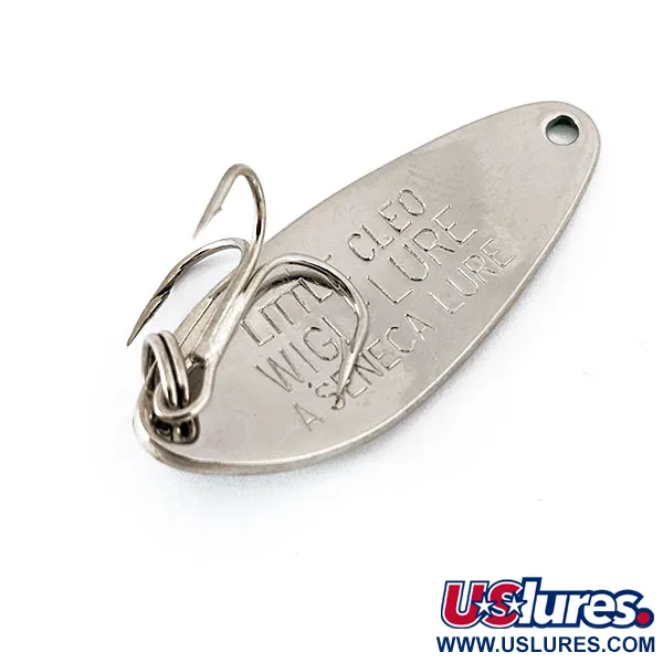 Seneca Little Cleo, 7g (1/4oz), Níquel / Verde, Cucharilla #14633