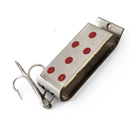 Jake's Lures Lil Jake, Níquel / Rojo, 9g, Cucharilla #14705