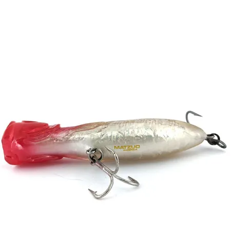 Matzuo Captain Hook, 75g, Cabeza Roja/Plata, Señuelo Sinking #16677