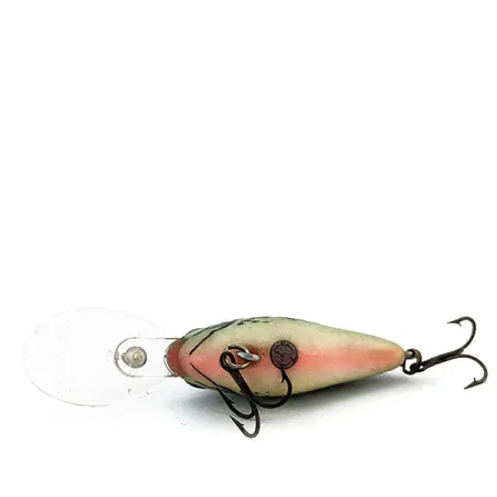 Lazy Ike Natural Ike, 1/4 oz (8 g), Verde Moteado, Crankbait #14779