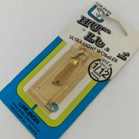 Luhr Jensen Hus-lure, 1/12 oz (2.36 g) Naranja / Oro, Cucharilla #14951