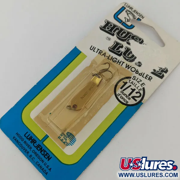 Luhr Jensen Hus-lure, 1/12 oz (2.36 g) Naranja / Oro, Cucharilla #14951