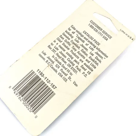 Luhr Jensen Hus-lure, 1/12 oz (2.36 g) Naranja / Oro, Cucharilla #14951