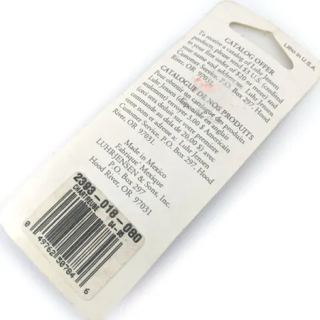 Luhr Jensen Hot Tail, 3.5g Níquel / Amarillo, Cucharilla giratoria #14956