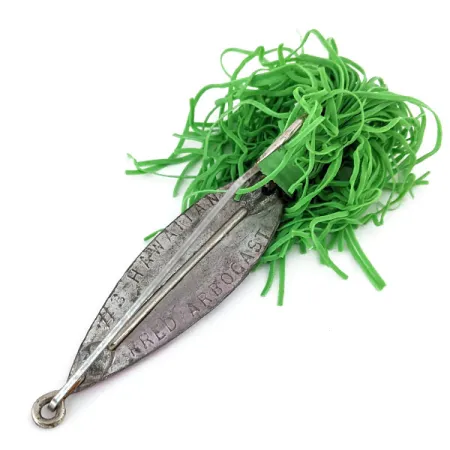 Fred Arbogast #3 Hawaiian, 16g Plata/Rojo, Cuchara Anti-enganche #15211