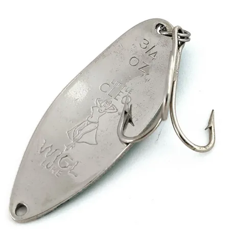 Seneca Little Cleo (Hula Girl), 3/4oz Níquel / Verde, Cucharilla #15240