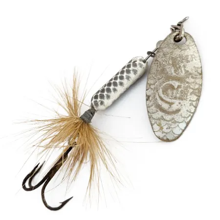 Yakima Bait Worden’s Original Rooster Tail, 3.6g Plata, Cucharilla Giratoria #15993