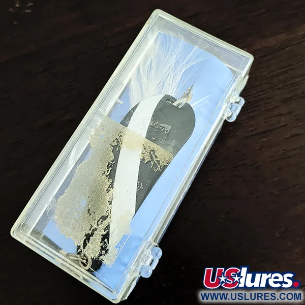 Weezel Rex, Negro / Blanco, 12,5g, Cucharilla Antihierba #16151