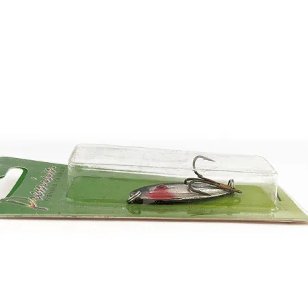 Wahoo Key Largo Swim'n Fin, 11g, Plata y Negro, Pilker de Jigging #16730