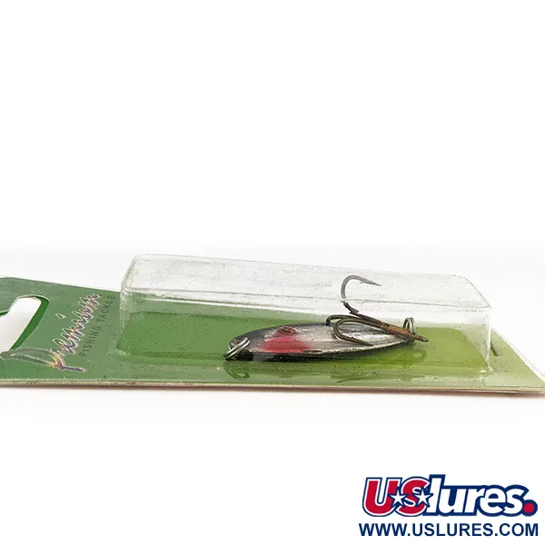 Wahoo Key Largo Swim'n Fin, 11g, Plata y Negro, Pilker de Jigging #16730