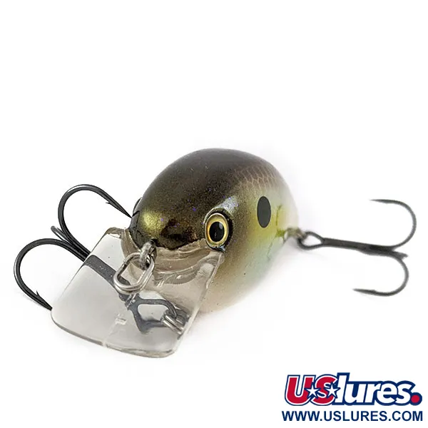 Strike King KVD 1.5 Silent, 12g Olive Shad, Crankbait de paleta cuadrada #16780