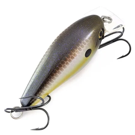 Strike King KVD 1.5 Silent, 12g Olive Shad, Crankbait de paleta cuadrada #16780