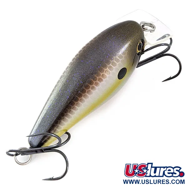 Strike King KVD 1.5 Silent, 12g Olive Shad, Crankbait de paleta cuadrada #16780