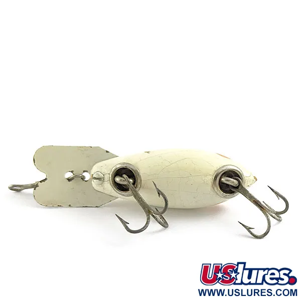 Bomber Baby 200 Series, 7g, Blanco, Señuelo de Madera #16902