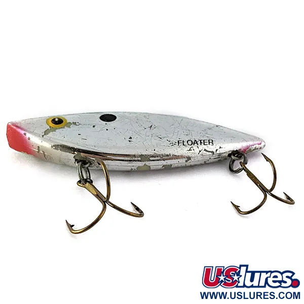 Bill Lewis Rat-L-Trap Floater, Chrome Blue Back, 9g, Lipless Crankbait #17062
