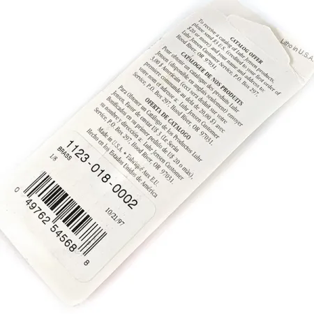 Luhr Jensen Lil' Kroc (Krocodile Stubby), 4,5g, Dorado, Cucharilla de pesca #1123-018-0002